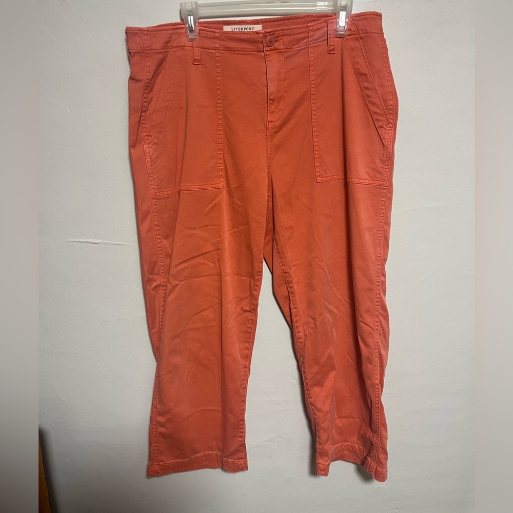 Liverpool Coral Pants
